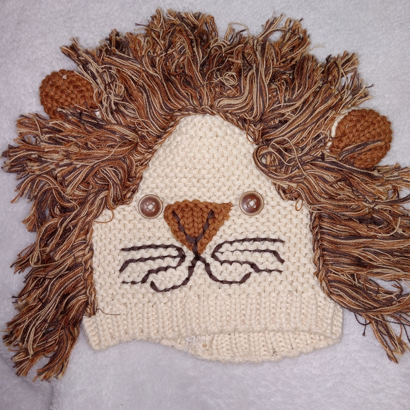 GAP Other - Baby Gap Adorable Lion Crochet Hat Baby 0-3 months NWOT Never Worn